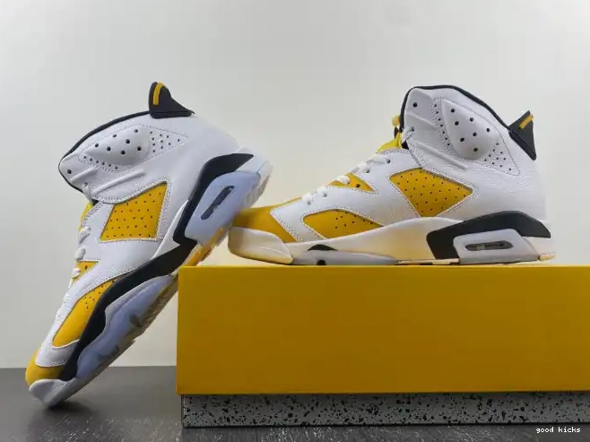 Rep CT8529-170 Ochre Jordan Air 6 Yellow 0524